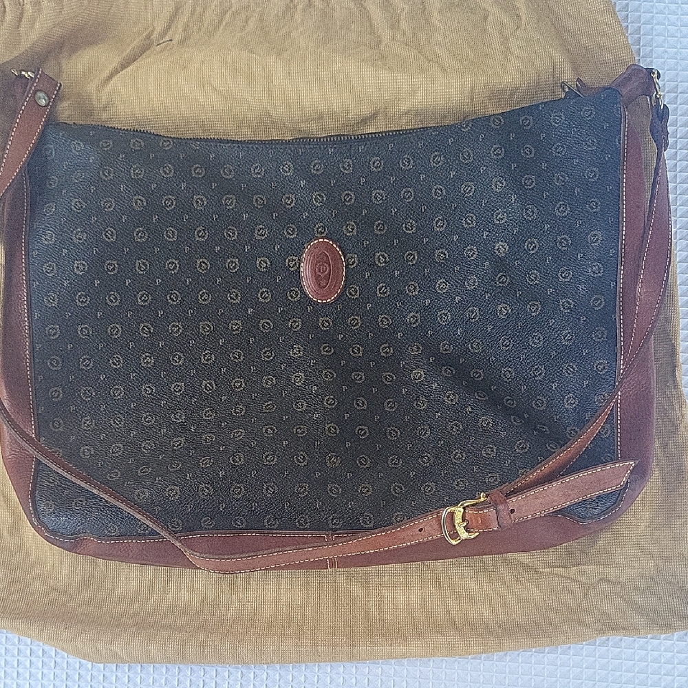 Brown and Black Patterned Women's Bag